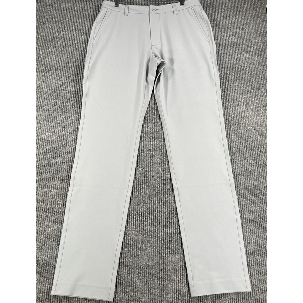 FootJoy Performance Golf Pants Mens 33x35 Gray Chino Tour Fit Outdoor New